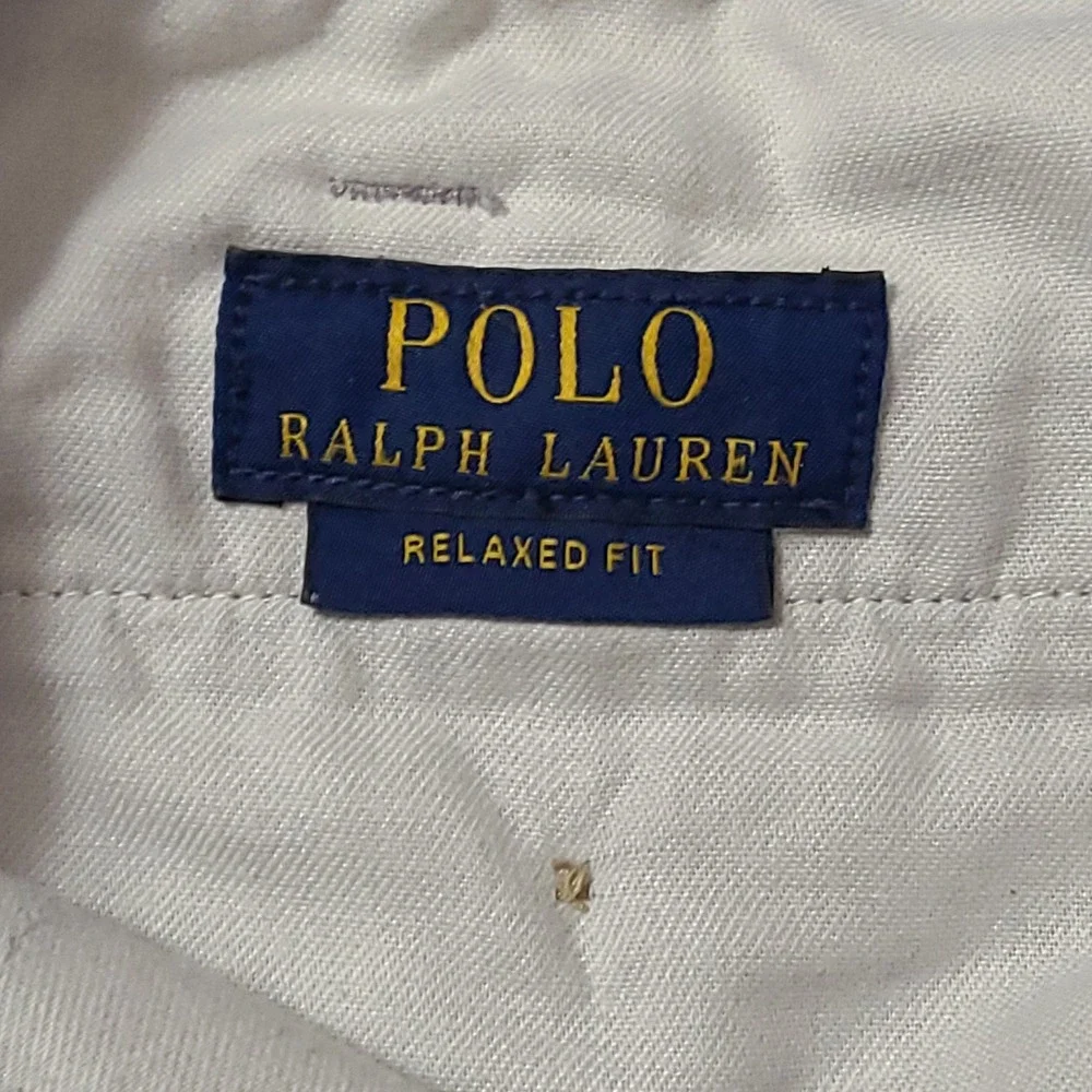 Polo Ralph Lauren Chino Shorts Mens 33 Grey Relaxed Fit Cotton Twill Pony Logo